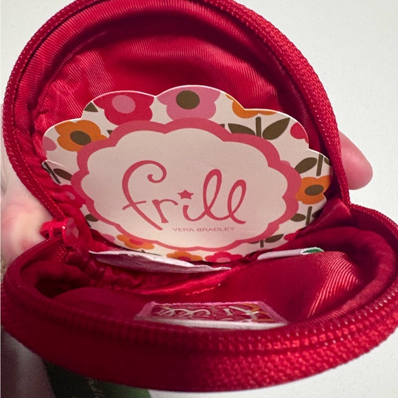 Vera Bradley Red Floral Coin Purse - Picture 3 of 3